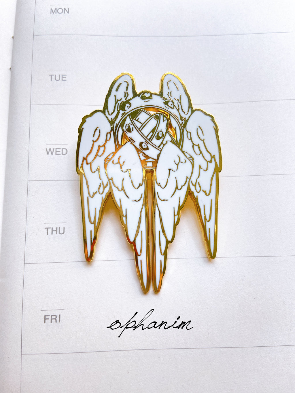 White Angel Pins